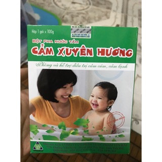 Bột tắm cảm xuyên hương Yên Bái. Phù hợp sử dụng cho trẻ sơ sinh và mẹ bầu. 