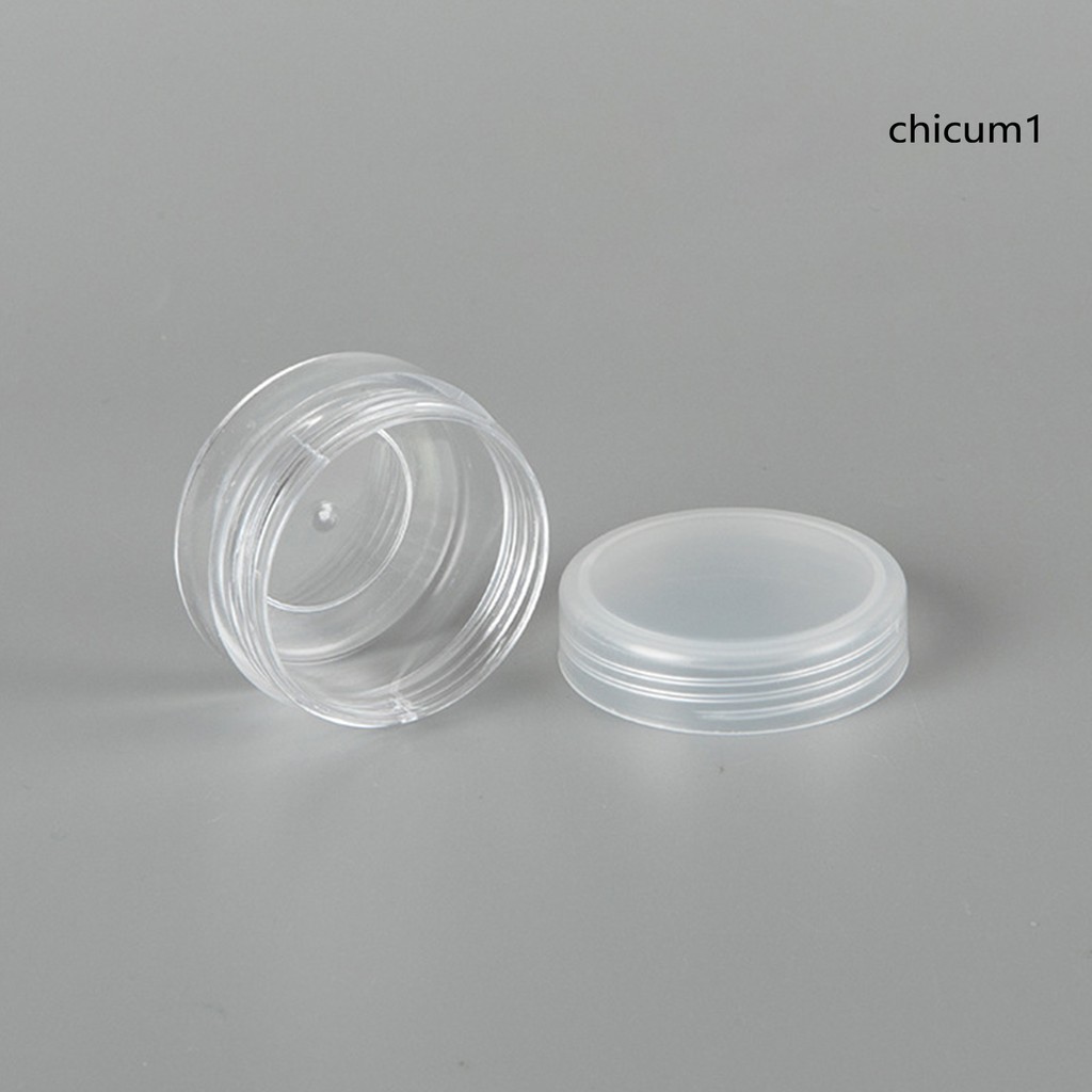 [Hàng mới về] Set 10 hộp đựng kem dưỡng da mắt có thể tái sử dụng tiện lợi cho nữ