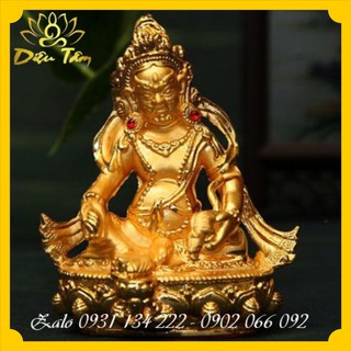 Tượng hoàng thần tài dzambhala mật tông đồ phong thuỷ trang trí mang bình an