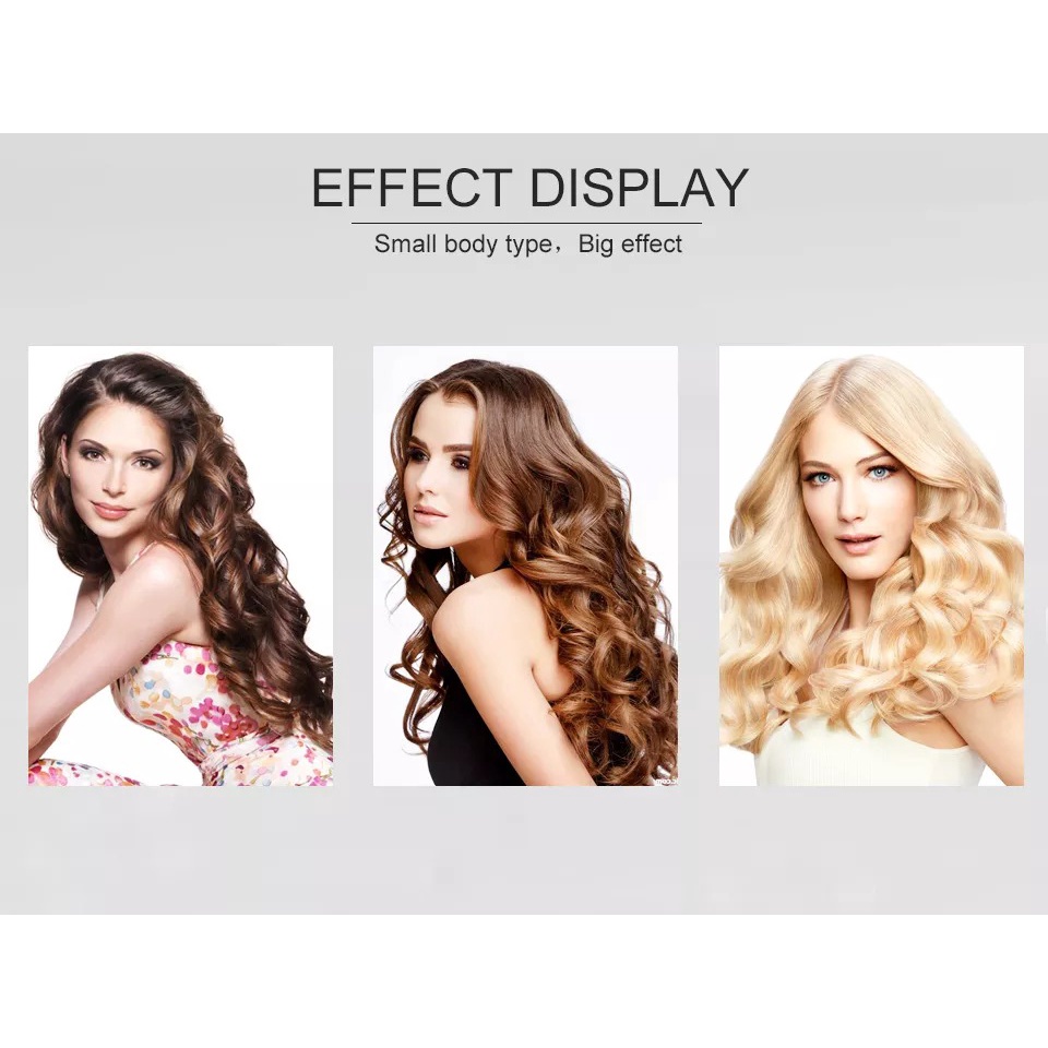 Uốn sắt chuyên nghiệp máy uốn tóc cầm tay 22mm 25mm 28mm 32mm Công cụ tạo kiểu tóc Phong cách sóng lớn bằng gốm