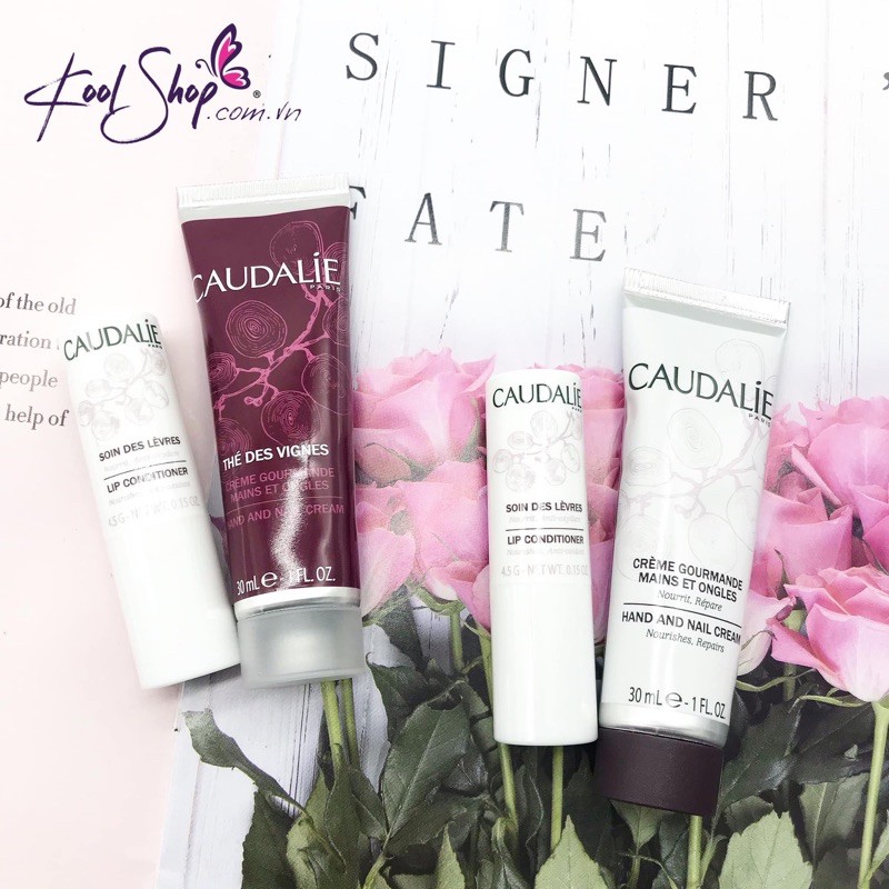 💕 Set kem tay và son dưỡng Caudalie 💕
