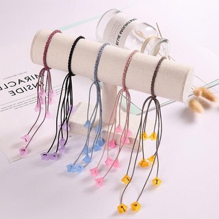 Dây cột tóc hoa tulip rơi