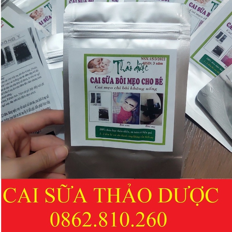 BỘT CAI SỮA MẸO THẢO DƯỢC CHO BÉ