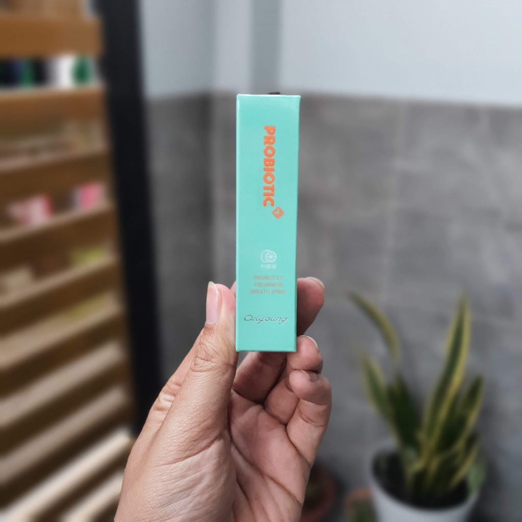 Chai xịt thơm miệng PROBIOTIC 15ml hương chanh giúp hơi thở luôn thơm mát, ngừa Vôi Răng, bán chạy nhất thị trường Trung