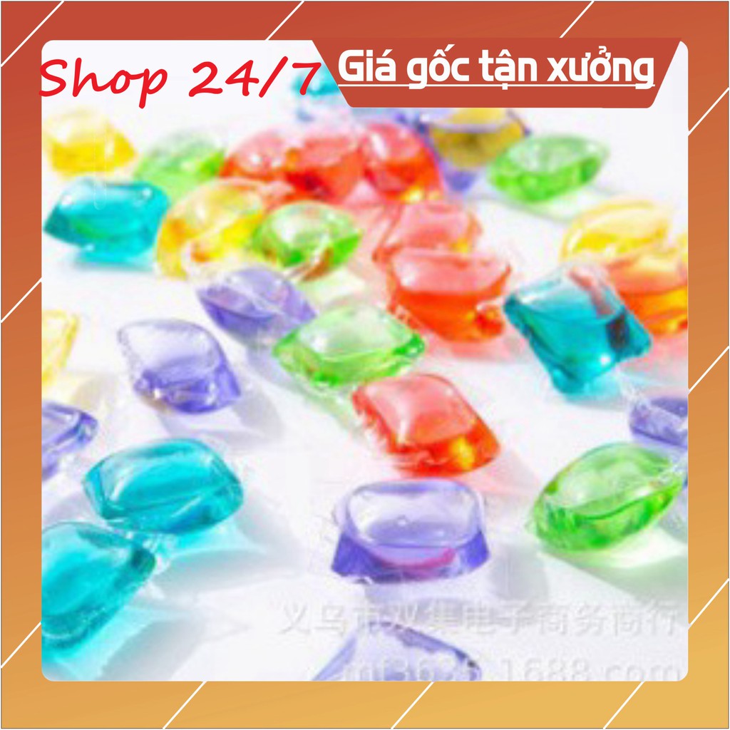 💕Bán Giá Sỉ💕 Hộp 30 Viên Xả Quần Áo Hàng Nội Địa Trung, Siêu Sạch, Loại Bỏ Tất Cả Các Vết Bẩn Kho Tan - Shop 24/7