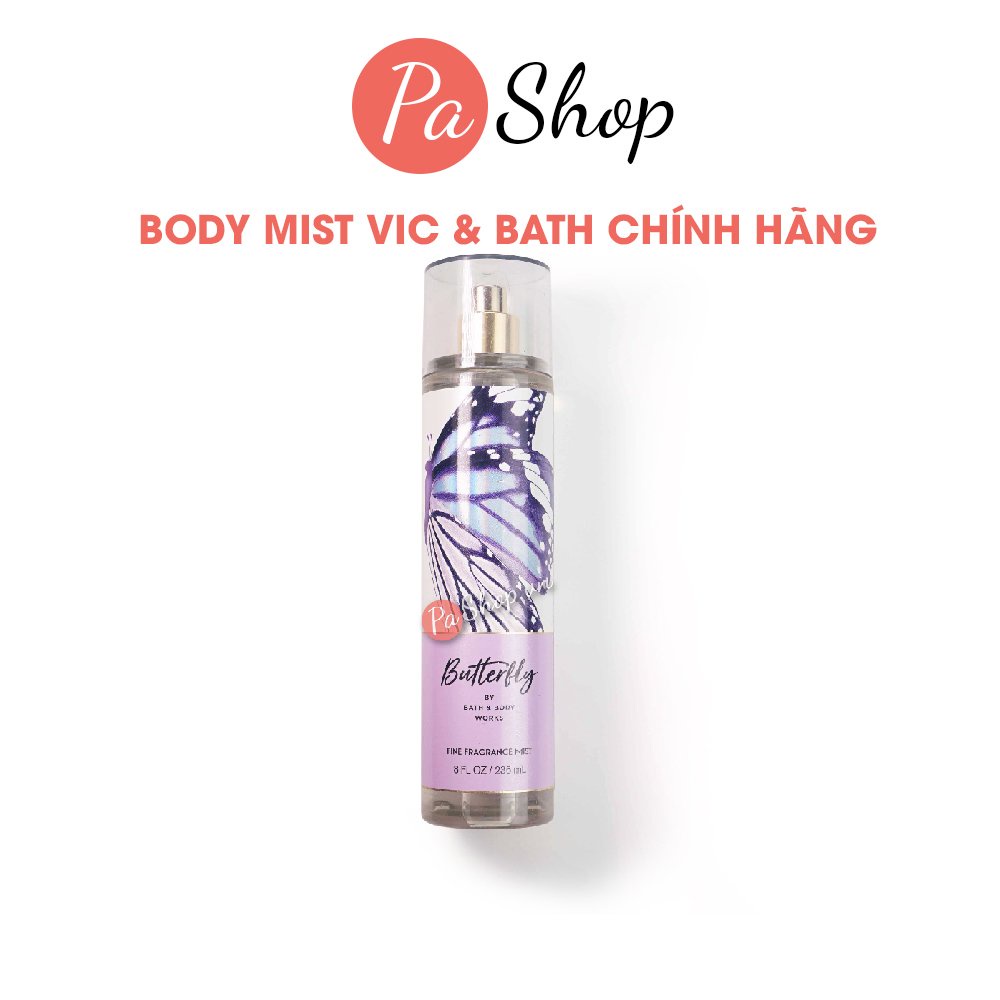 Body mist Butterfly xịt thơm toàn thân