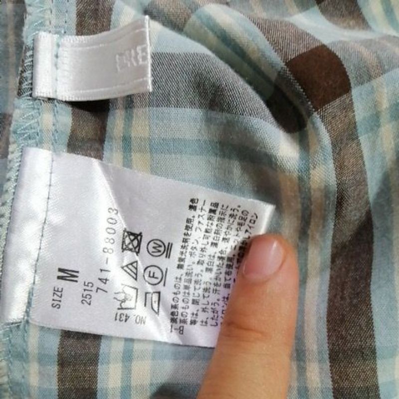 Áo sơ mi xô Nhật Seconhand. 0503