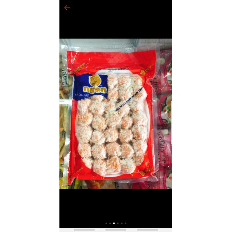 Tôm viên sốt mayonaise 500gr ( 40 viên)
