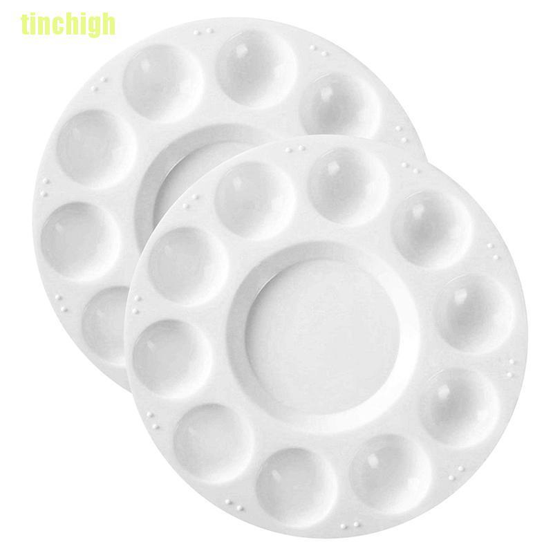 Khay Nhựa Trộn Màu Nước 10 Ngăn Tiện Lợi