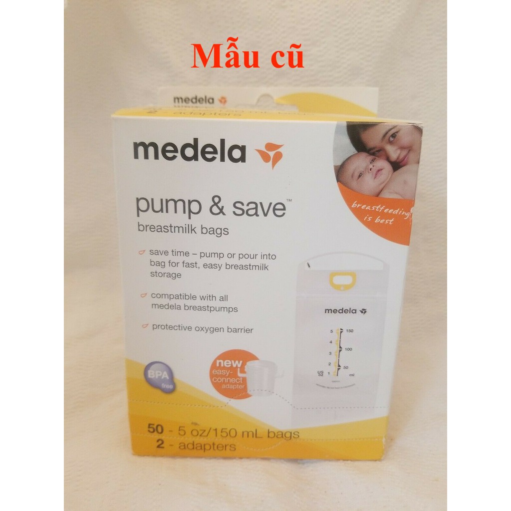Túi trữ sữa Mêdela