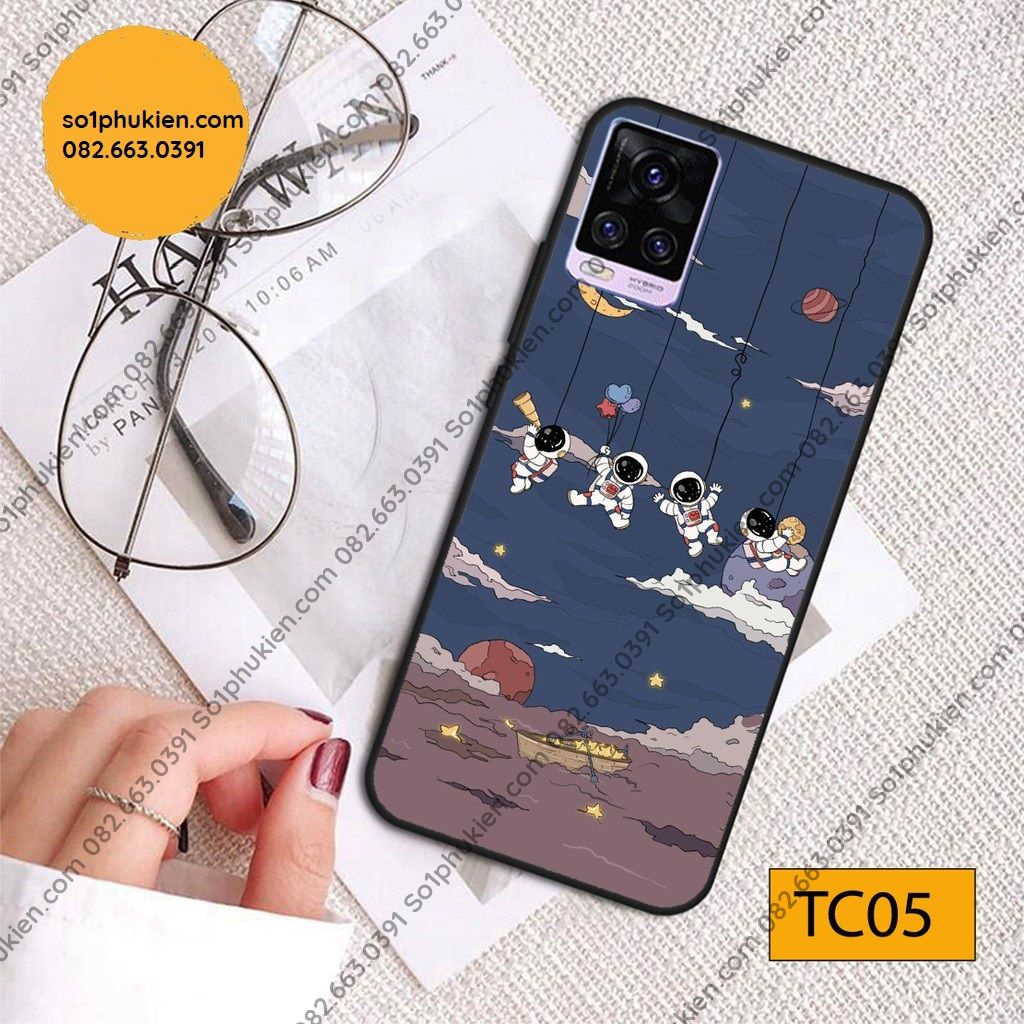 Ốp lưng Vivo V20 /Vivo Y21 /Vivo Y21S / Y33s in hình phi hành gia vũ trụ cá tính, ngộ nghĩnh