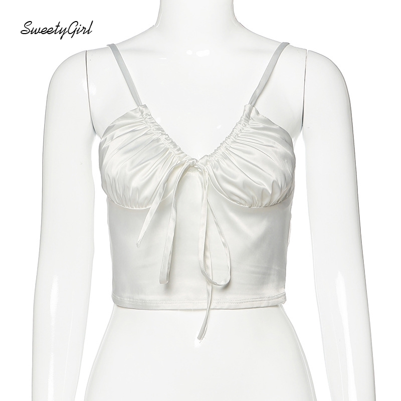 Áo Lửng Cổ V Gợi Cảm Dành Cho Nữ 2020