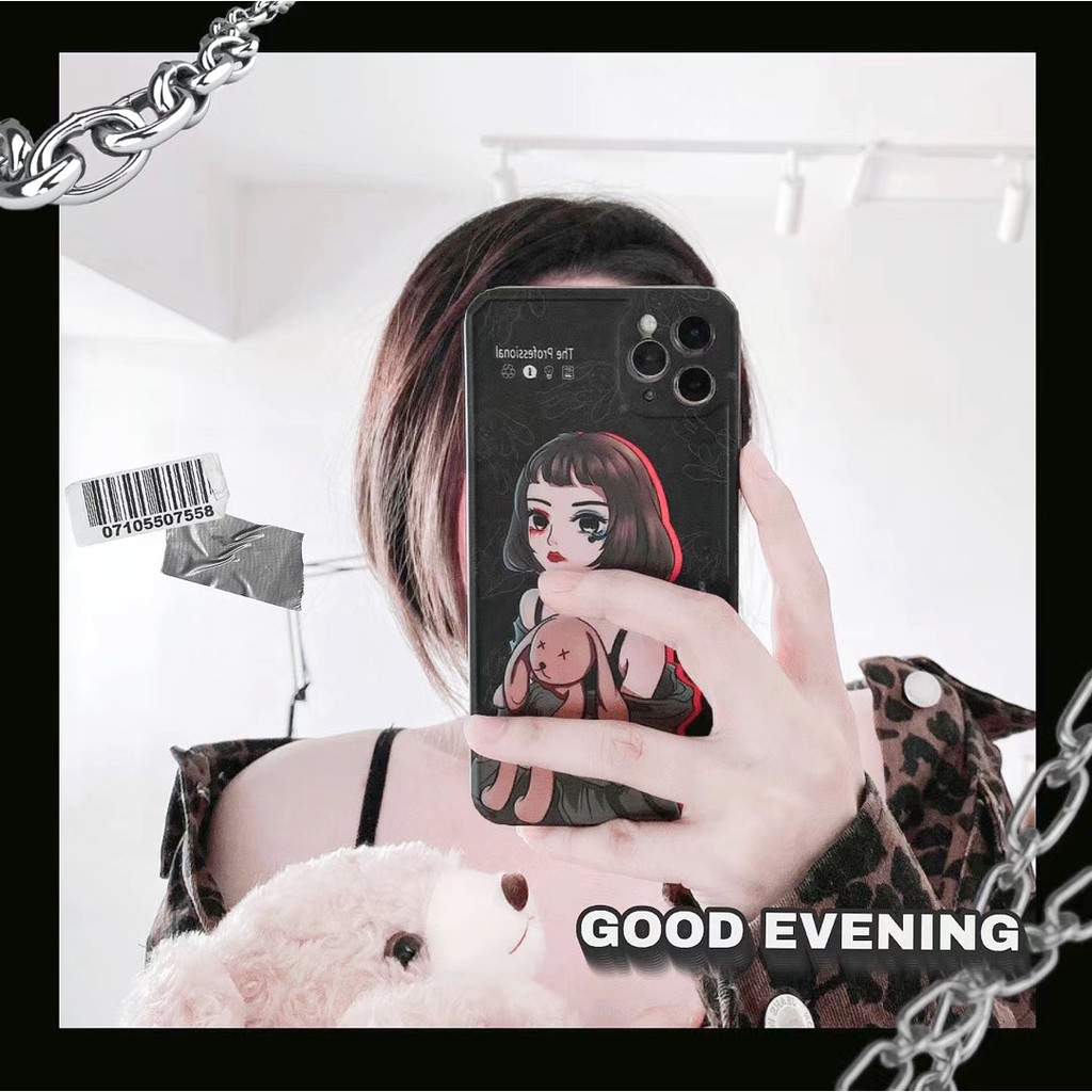 Ốp lưng iphone Hailey IMD dày dặn viền nổi 6/6plus/6s/6splus/7/7plus/8/8plus/x/xr/xs/11/12/13/pro/max/plus/promax | BigBuy360 - bigbuy360.vn