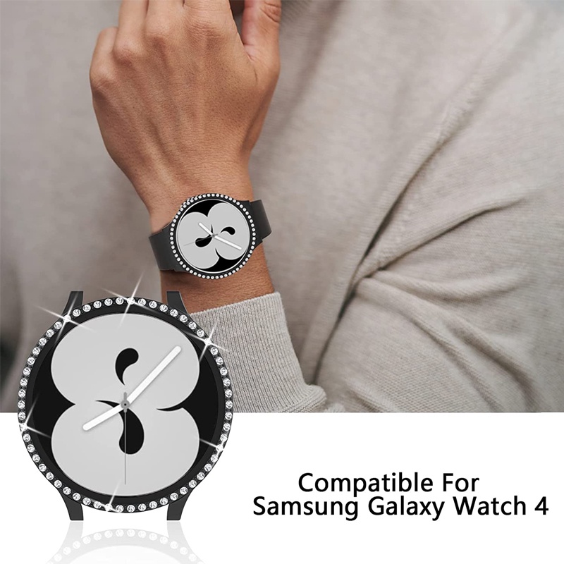 Ốp Bảo Vệ Mặt Đồng Hồ Đính Kim Cương 40mm 44mm Cho Samsung Galaxy Watch 5 Galaxy Watch 4 / 5