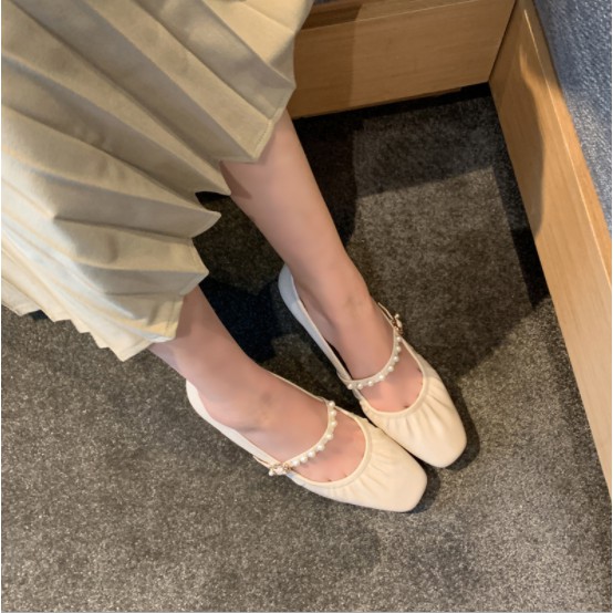 [SẴN] Giày búp bê quai ngọc mũi nhún cực lạ G044 | BigBuy360 - bigbuy360.vn