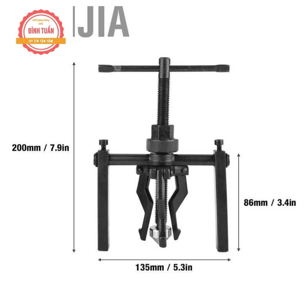 Vam Cảo, Cảo Bi,Cảo 3 chấu mở vòng bi  Độ mở : 16-38mm