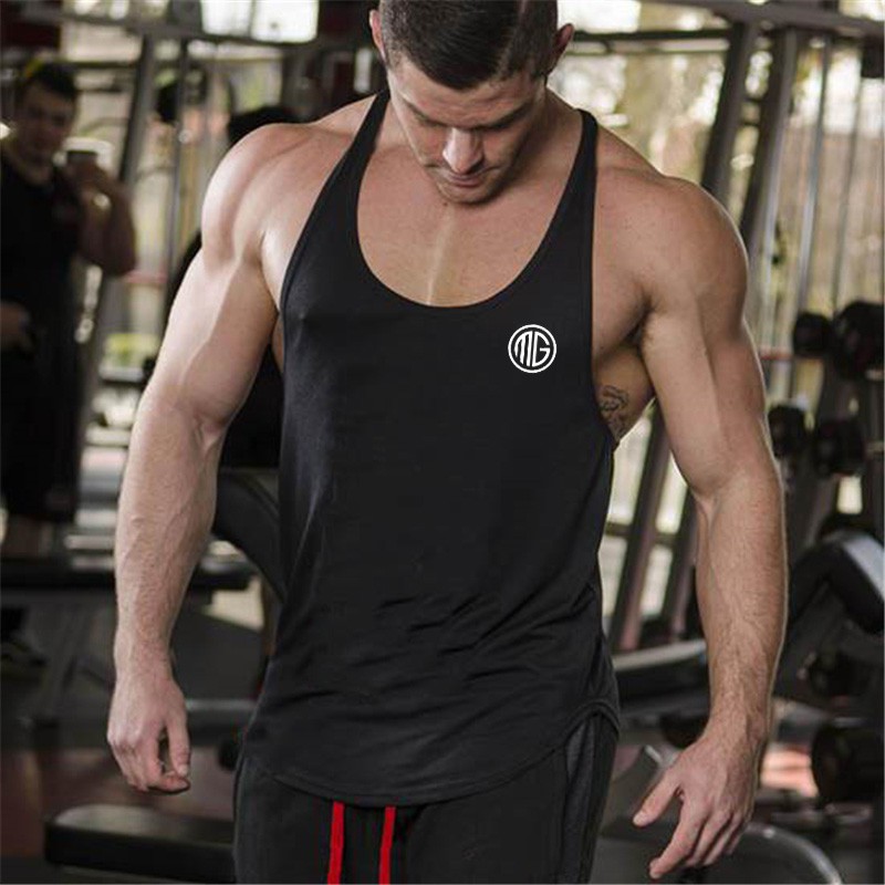 Áo Tank Top Dây Chữ Y Lưng Nhiều Màu Thời Trang Mùa Hè Cho Nam