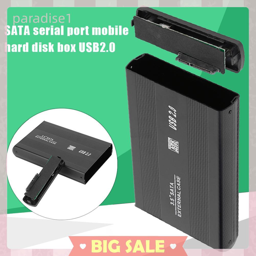 Hộp Đựng Ổ Cứng Ngoài 3.5 inch SATA Sang USB2.0 | BigBuy360 - bigbuy360.vn