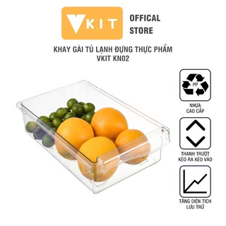 Khay gài tủ lạnh đựng thực phẩm bằng nhựa cao cấp VKIT KN02