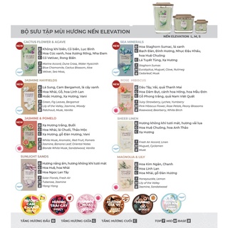 Nến thơm Sáp đậu nành Elevation Yankee Candle (tùy chọn size & mùi hương)