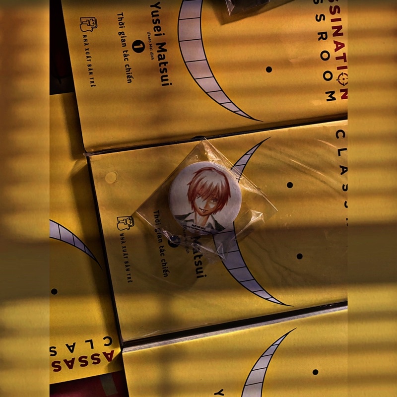 Lẻ - Huy Hiệu Bưu Thiếp Assassination Classroom Tập 1, 2, 3, 4, 5, 6, 7 8 9 10 11 12 13 17, 20, 21 - Lớp Học Ám Sát
