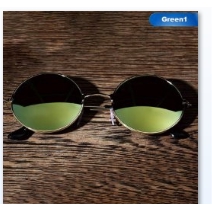 Kính mát gọng tròn thiết kế cổ điển dành cho nam và nữ