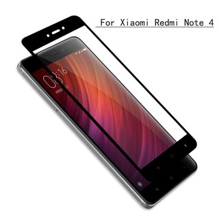 Kính cường lực 2.5D bảo vệ màn hình cho Xiaomi Redmi Note 4