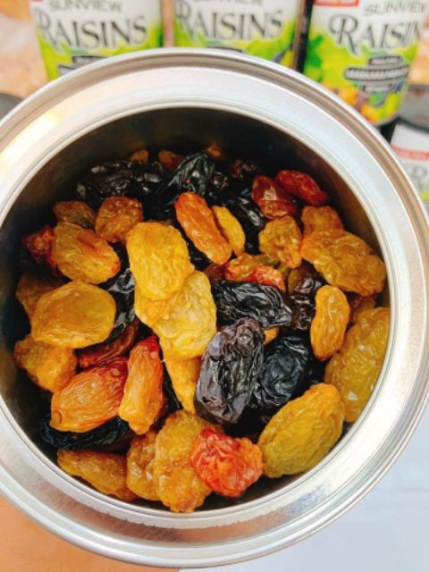 Nho Khô Mỹ SUNVIEW 3 Màu( bao test mã vạch)