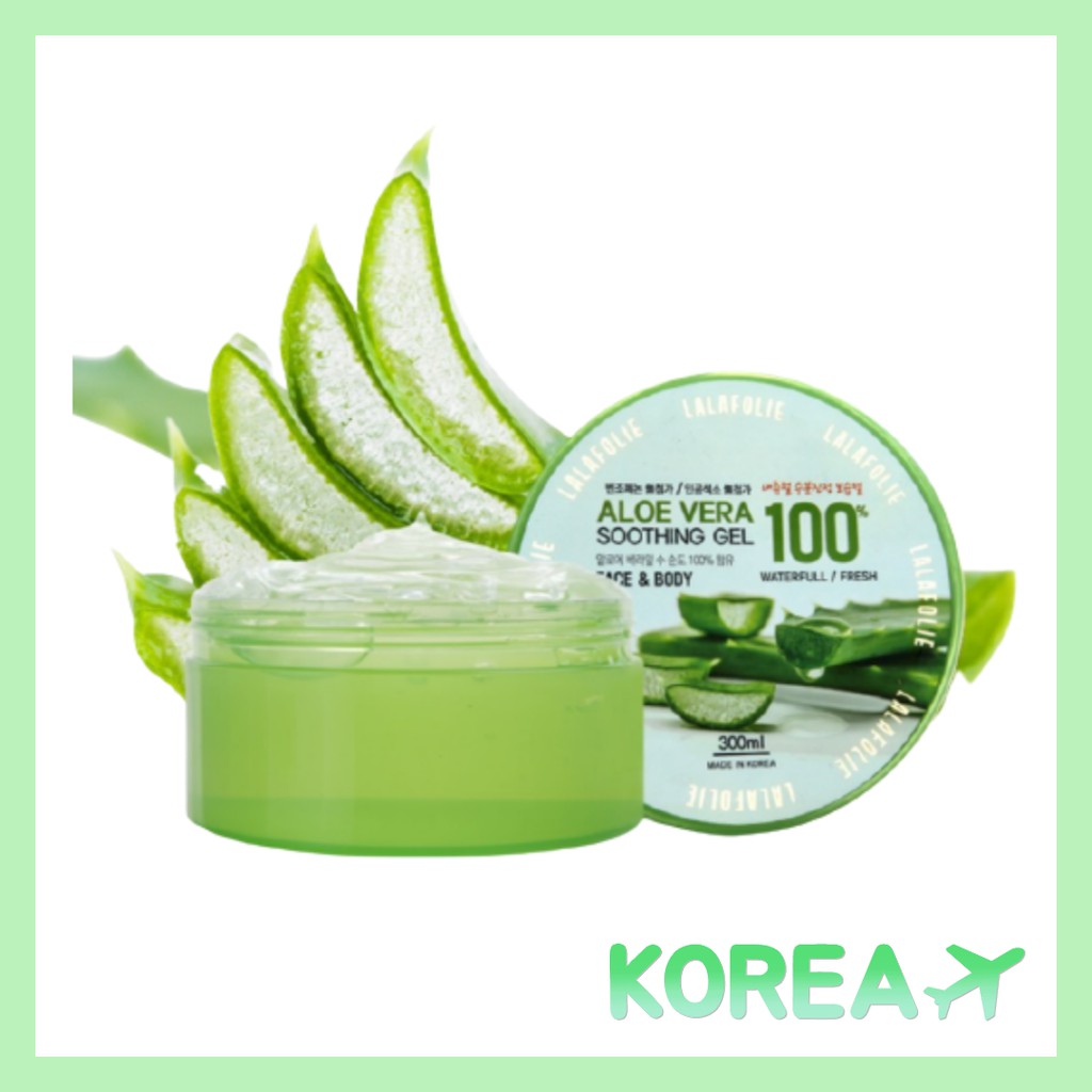 Gel Lô Hội Làm Dịu Da Lalafolie 300ml Sử Dụng Tiện Lợi