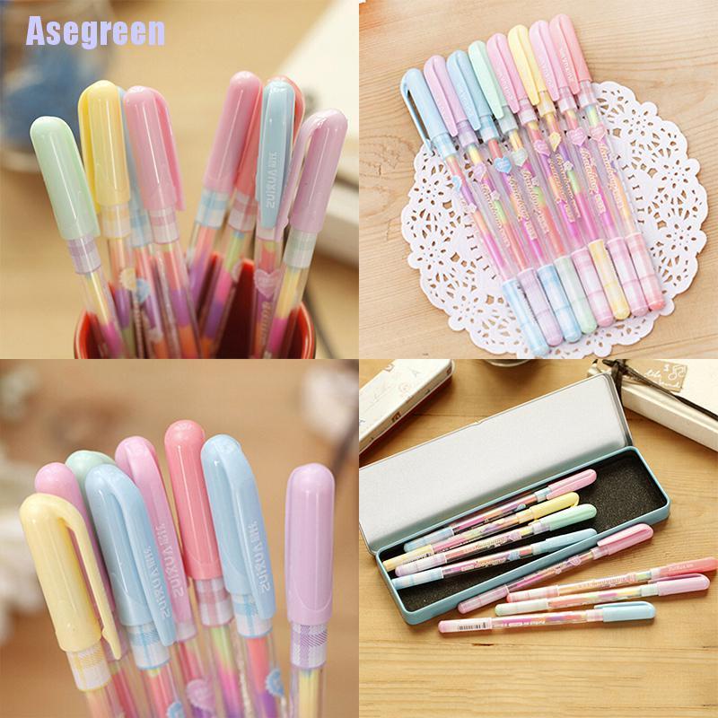 Bộ 2 Bút Bi 6 Màu Dễ Thương