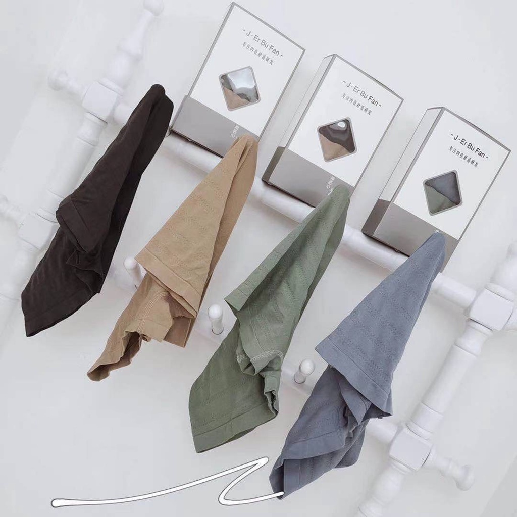 Hộp 4 quần sịp nam cotton co dãn 4 chiều tứ giác Xuất Nhật SP11