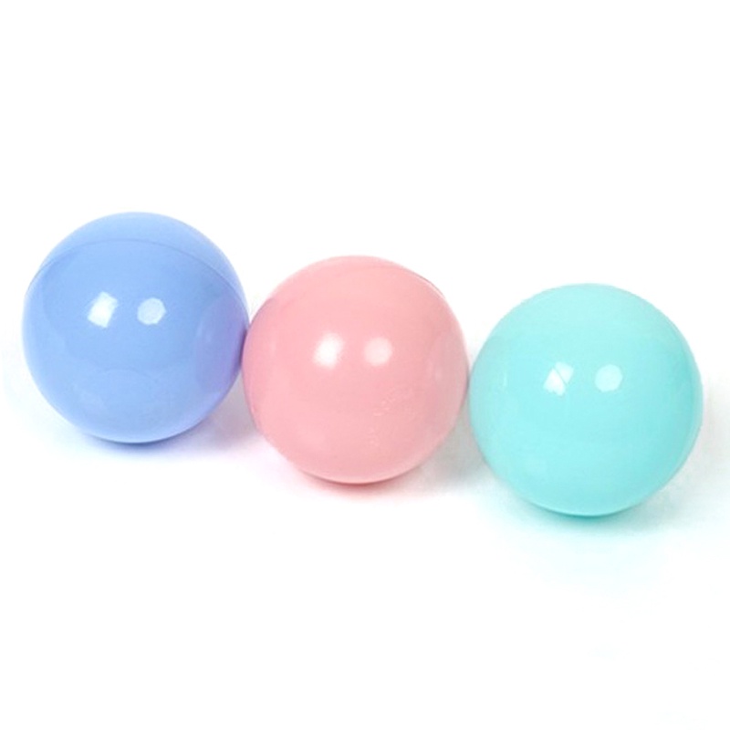 Set 100 / 200 Quả Bóng Nhựa Mềm Nhiều Màu Sắc Cho Bé