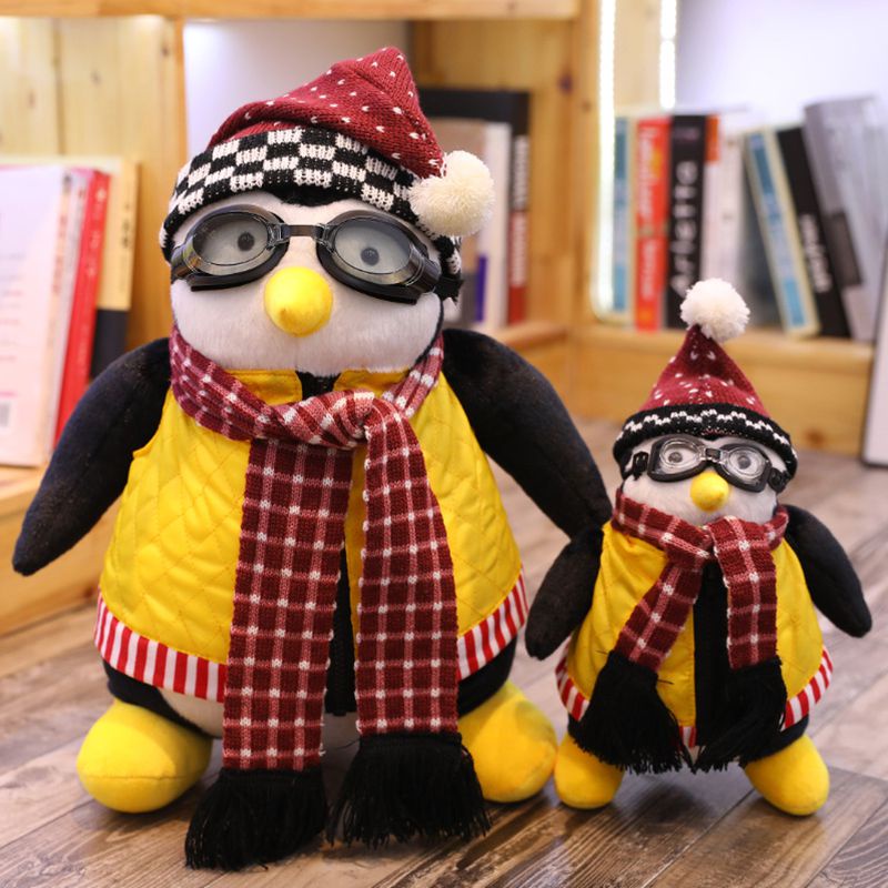 27/47cm Joeys Friend HUGSY Plush Penguin Animal Stuffed Toys Kids Birthday Gifts