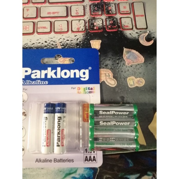 Pin AAA/3A parklong pin điều khiển Pin đũa 1 vỉ/2 viên