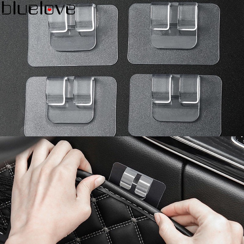 Miếng Dán Cố Định Thảm Xe Hơi Vô Hình 4 * 6Cm