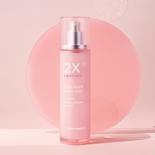 [TONYMOLY] 2X® Collagen Emulsion 140ml   Nhũ tương loại 2X bổ sung