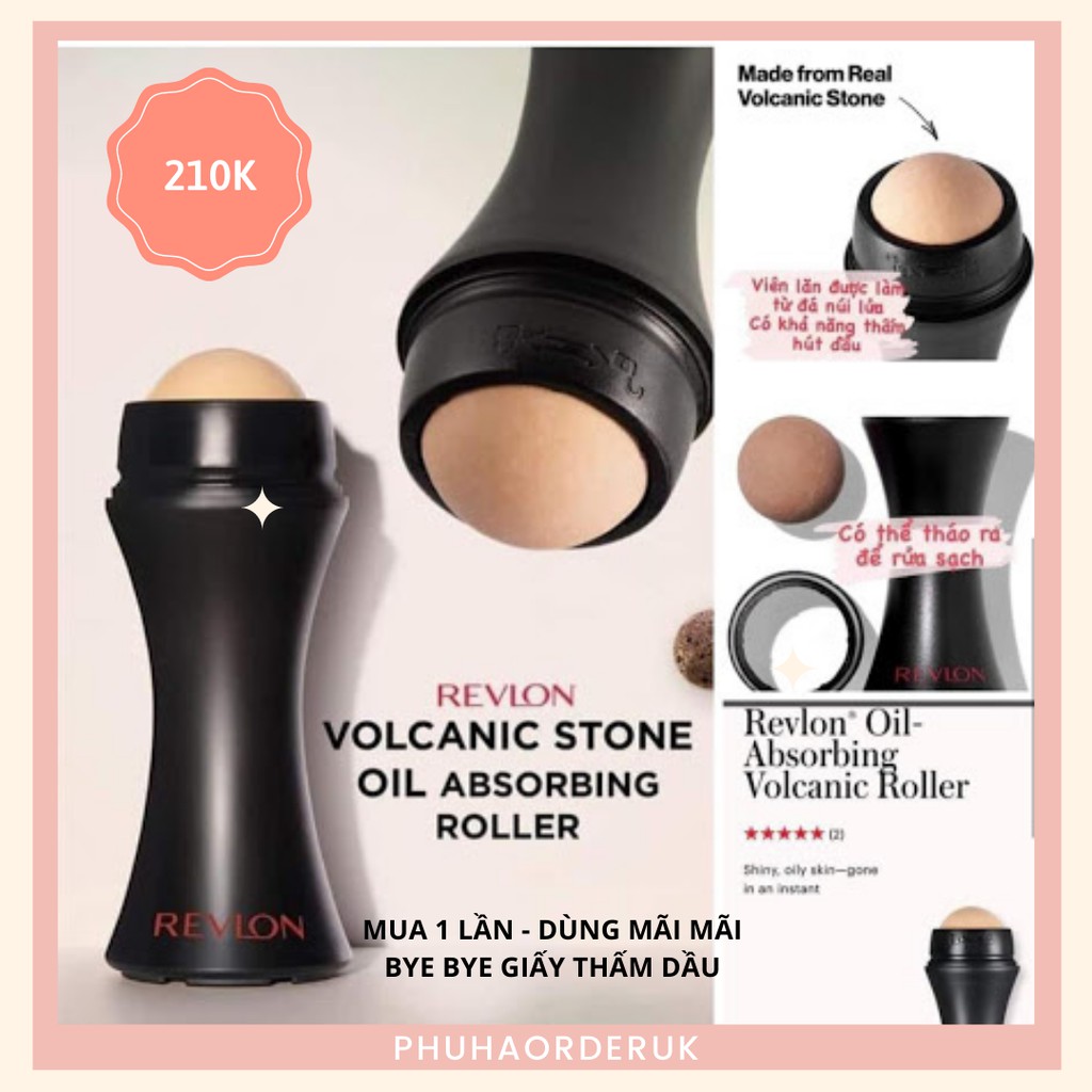 THANH LĂN ĐÁ NÚI LỬA REVLON - HÚT DẦU THẦN KÌ