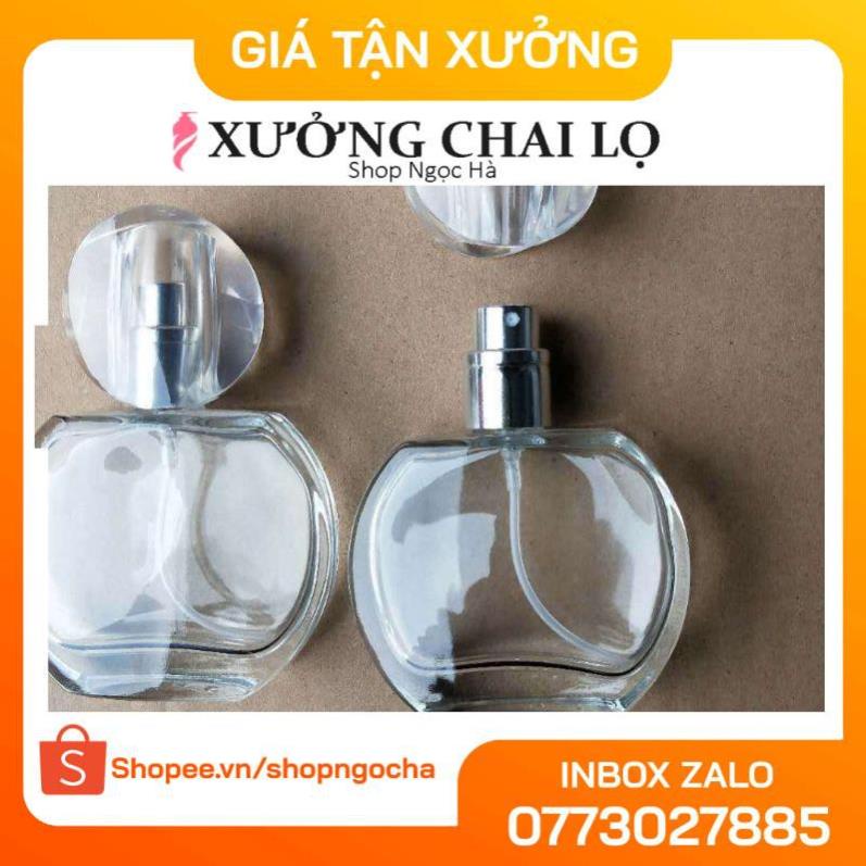 Lọ chiết nước hoa XO nút bầu 30ml , lọ đựng dầu thơm , phụ kiện du lịch