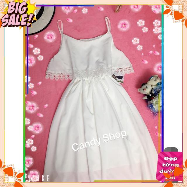 [HÀNG CAO CẤP] Đầm maxi voan viền ren bao đẹp + Ảnh thật | BigBuy360 - bigbuy360.vn