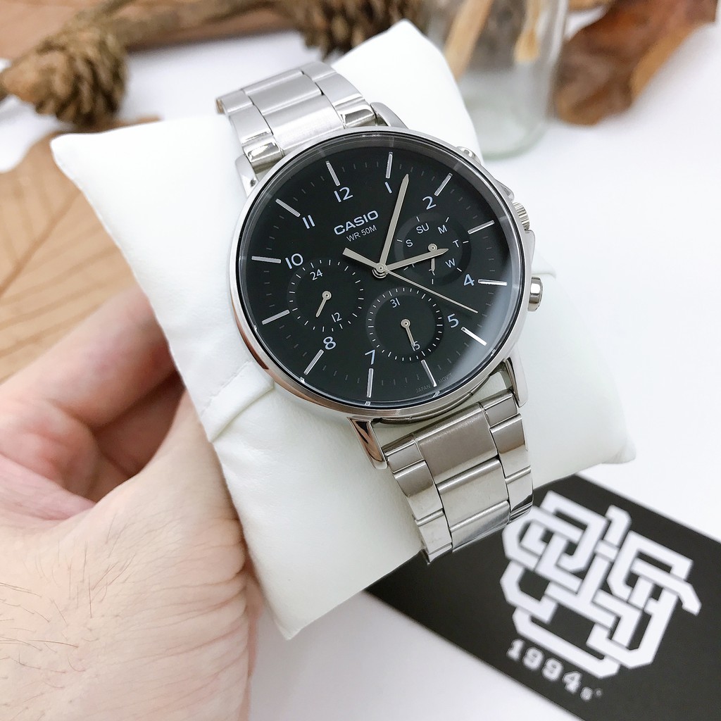 Đồng hồ nam Casio MTP-E321 Series chống nước 50m, size 44,7mm, hàng chính hãng
