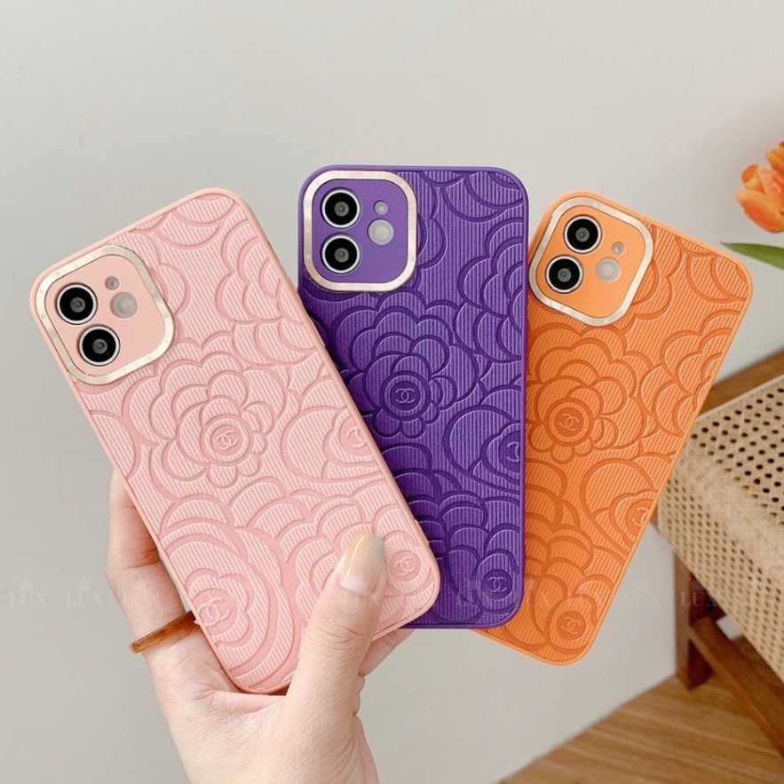 Ốp hoa C.H.A.N.E.L sang trọng dành cho iPhone 11/ 11 pro/  11 promax/  12 pro/  12 promax