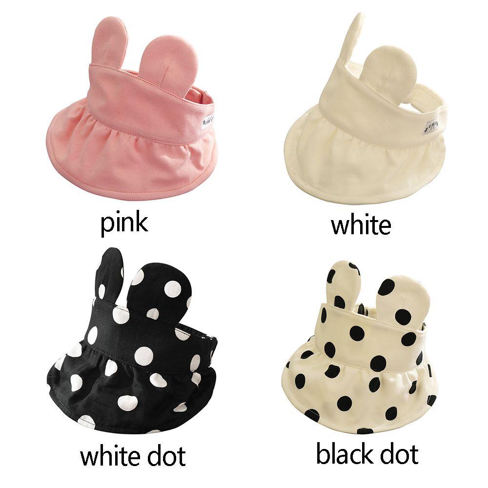 Mũ Rộng Vành Thoáng Khí Hình Tai Thỏ Dễ Thương