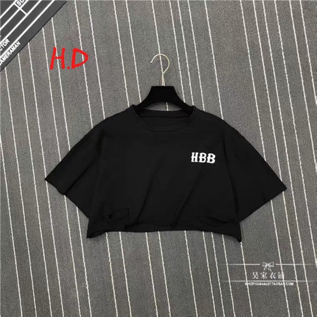 [FREESHIP ĐƠN TỪ 50K] Áo croptop HBB ngắn tay HDA03201