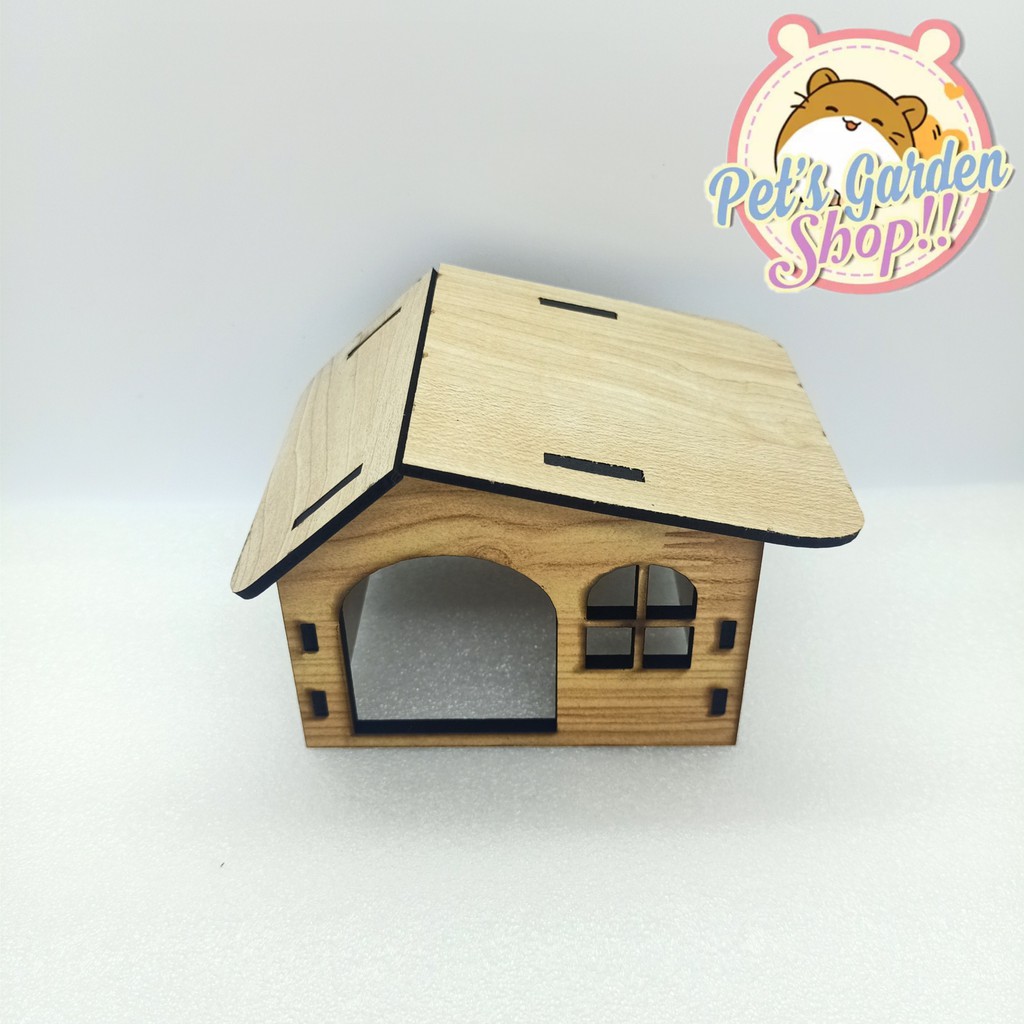 Nhà mái xéo lắp ráp cho hamster