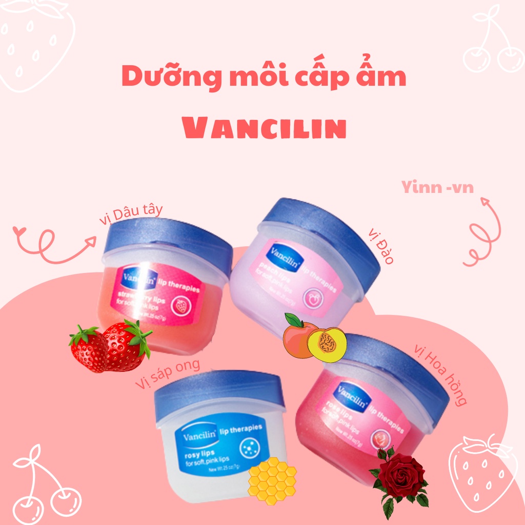 Ủ môi HOA QUẢ dưỡng môi mềm mịn làm hồng căng mọng nội địa Trung