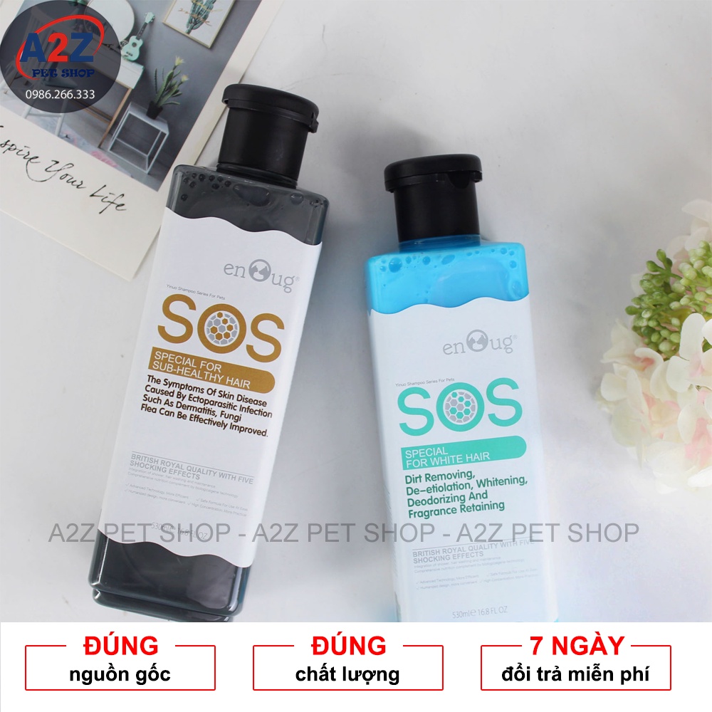 Sữa Tắm Cho Chó Mèo, Sữa Tắm SOS, Chai 530ml