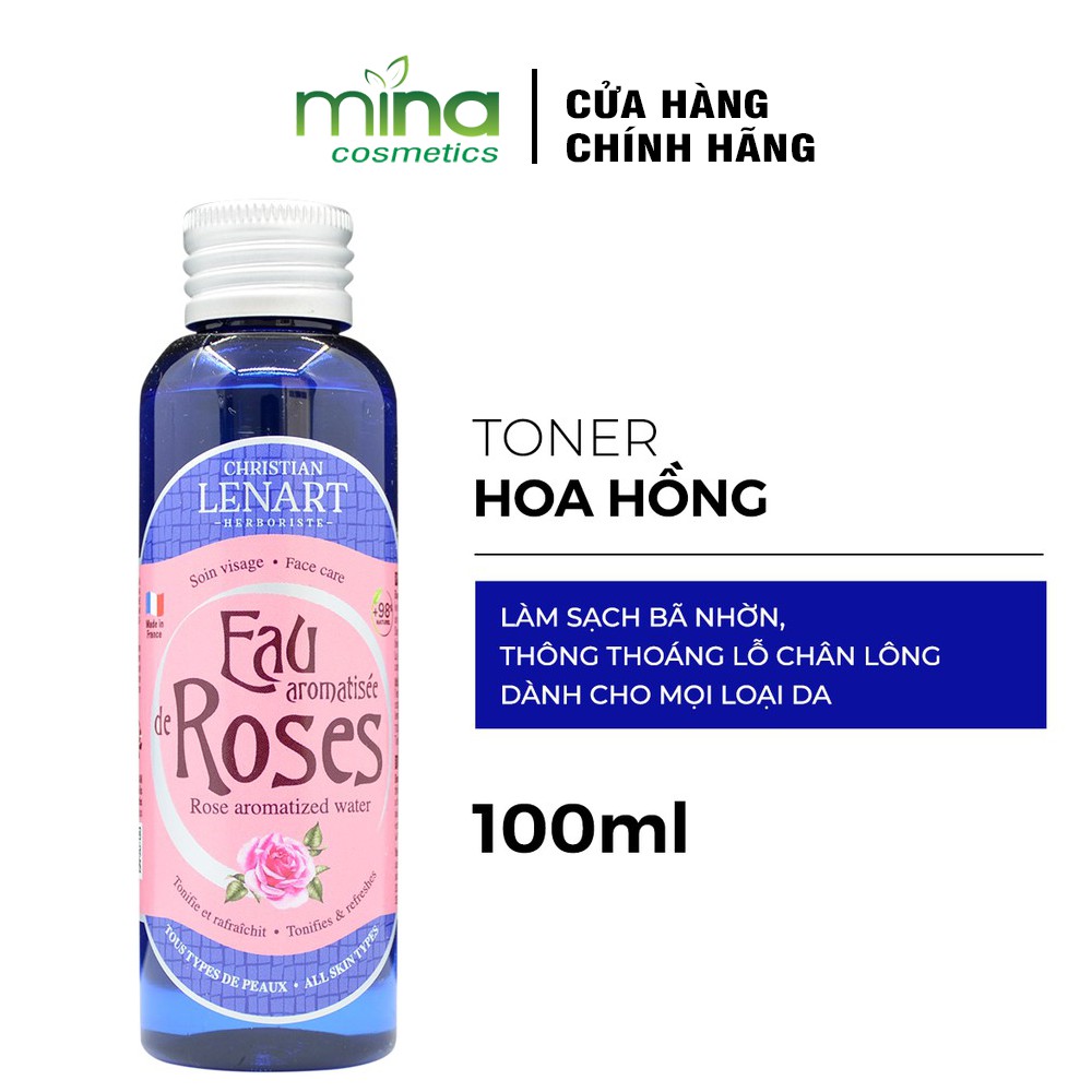 Toner Nước hoa hồng Christian Lenart 100ml