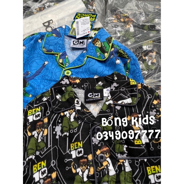 Bộ PJ Dạ Bé Trai Ben10