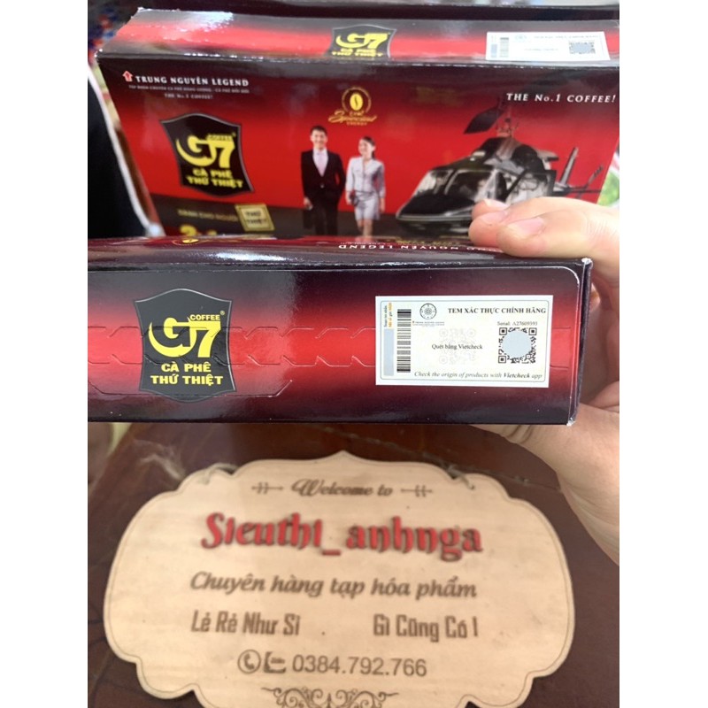 [Có Tem] Cà Phê Hoà Tan G7 Hộp 336G (21 Gói Dẹt) | BigBuy360 - bigbuy360.vn
