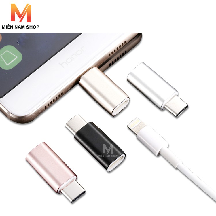 Đầu chuyển đổi từ Lightning (Iphone) sang Type C